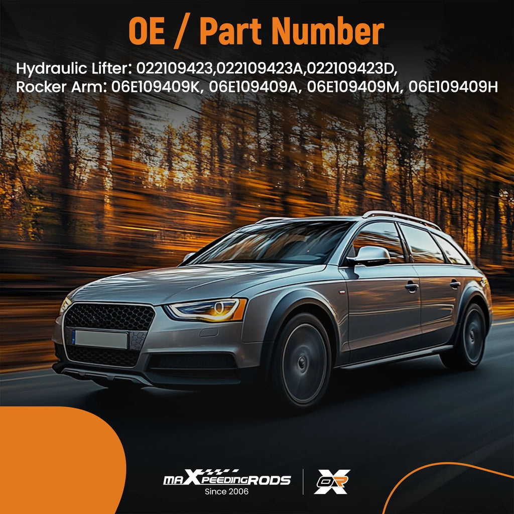 Exhaust Rocker Arms & Lifters for Audi A3 A4 A6 Q5 (2000–2023)