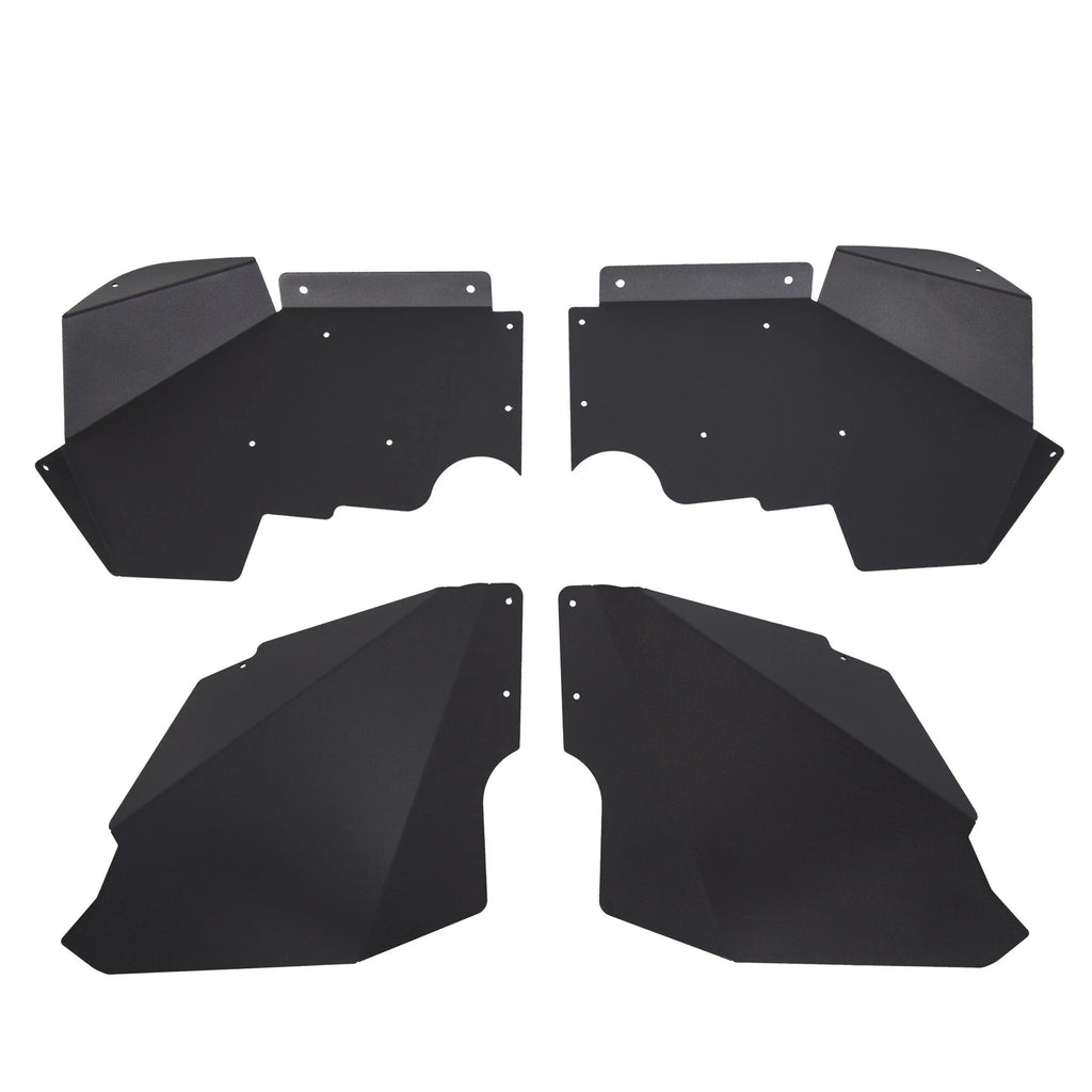 Aluminum Front Inner Fender Liners for Jeep Wrangler JK JKU (2007-2019)