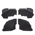 Aluminum Front Inner Fender Liners for Jeep Wrangler JK JKU (2007-2019)