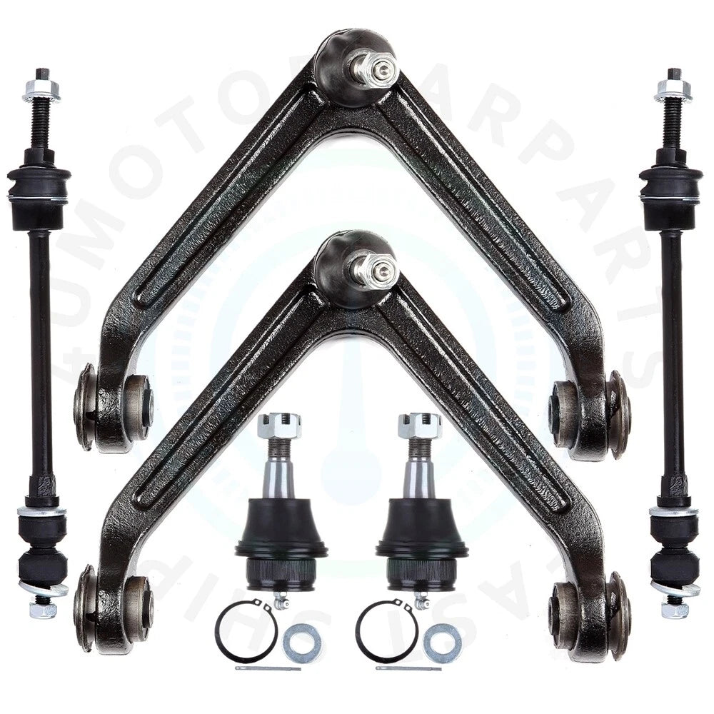Set of 6 Control Arms & Ball Joints for Dodge Ram 1500 (2002–2005)