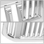 Badgeless Front Grille for Ford F250 F350 F450 Super Duty (2005–2007) Chrome