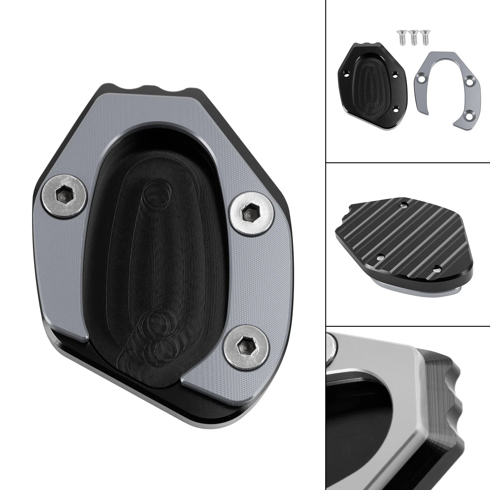 Kickstand Enlarged Plate Pad for Triumph Speed Twin 1200 (2019–2021) & Thruxton 1200/R (2016–2019)