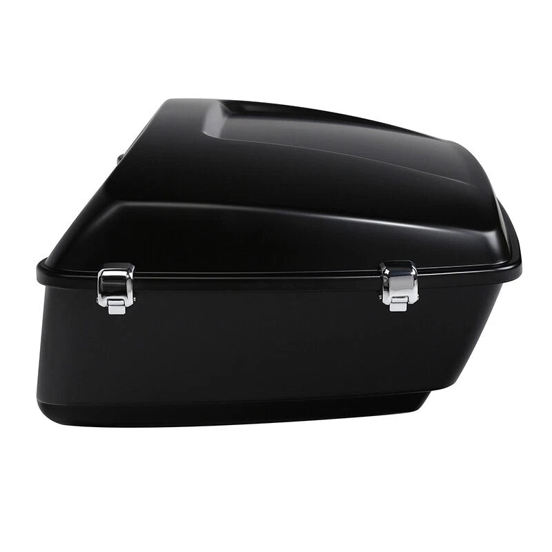 Matte King Trunk Luggage Backrest Pad Mount Rack for Harley Road Glide (2014–2026)