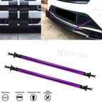 Front Bumper Lip Splitter Strut Rod Tie Support Bars for Purple (Sporty) Auto (Year–Year)
