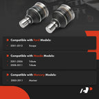 2X Front Lower Ball Joints for Ford Escape (2001-2012)