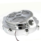 Chrome Engine Clutch Cover with White LED for Kawasaki ZX-14R (2006–2014)