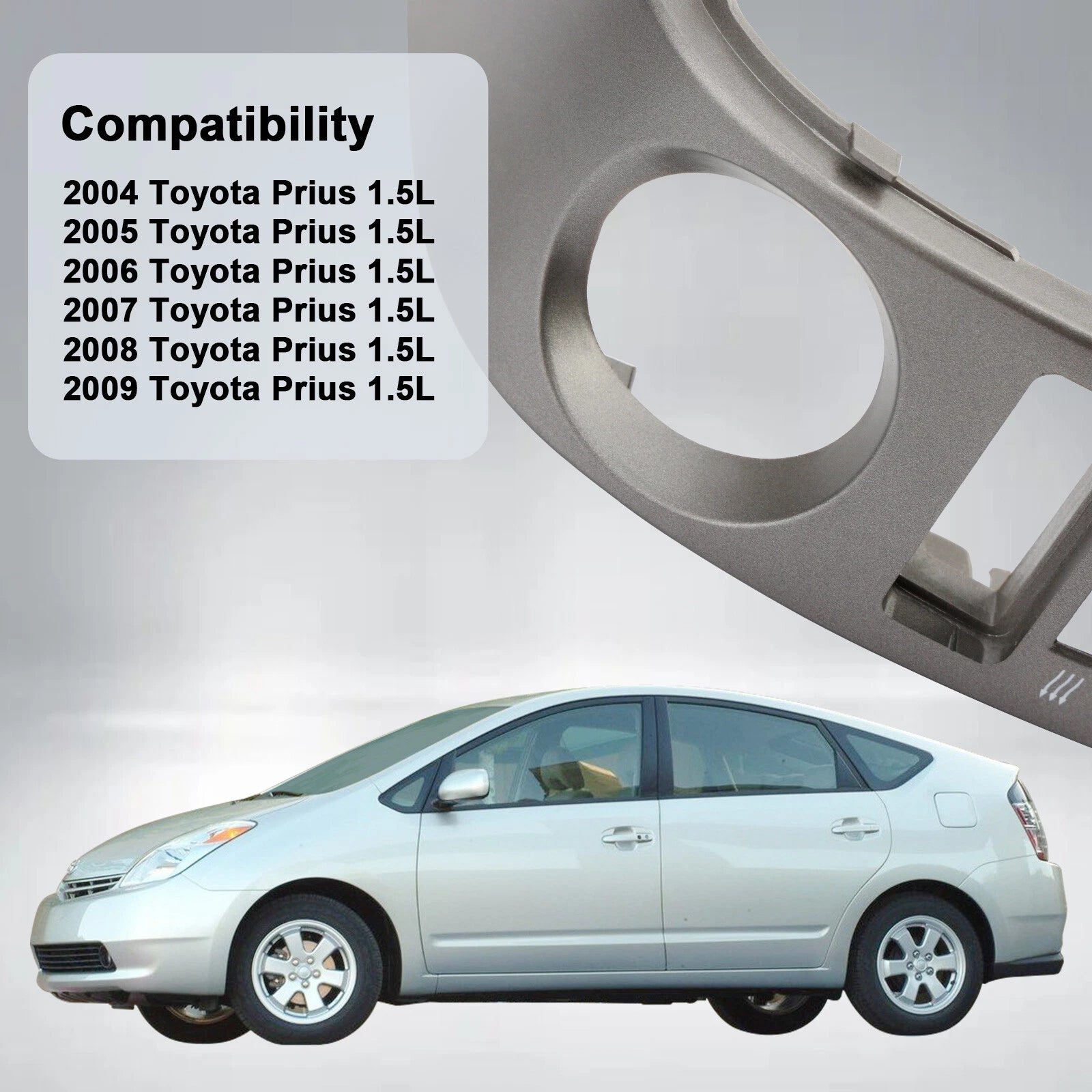 A/C Dash Air Vent Trim Panel for Toyota Prius (2004–2009) 5567047060 5568047020