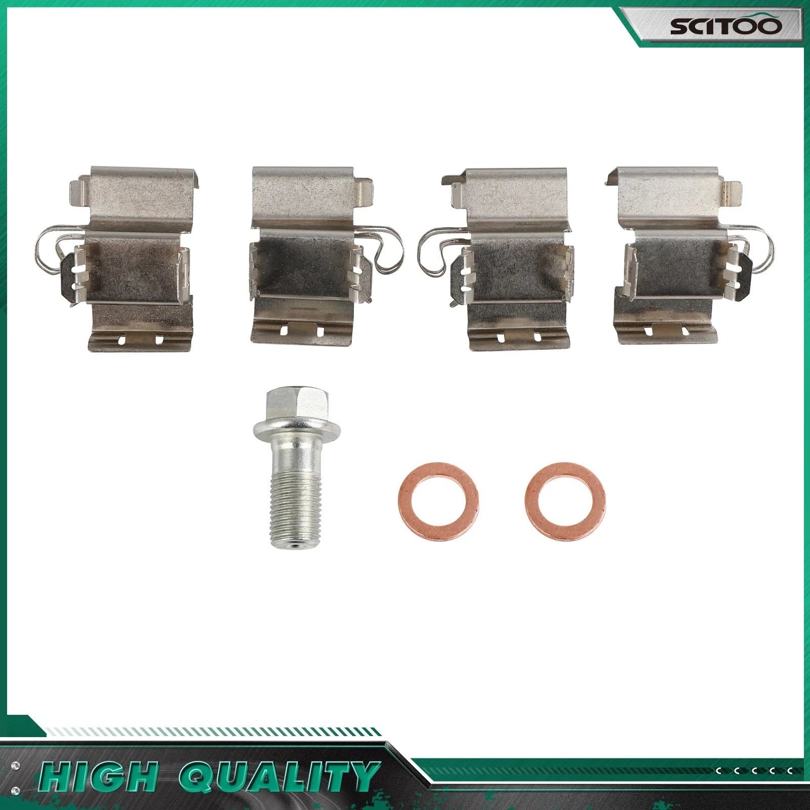 Rear Pair Brake Calipers w/ Bracket for Jeep Cherokee (2014–2021)