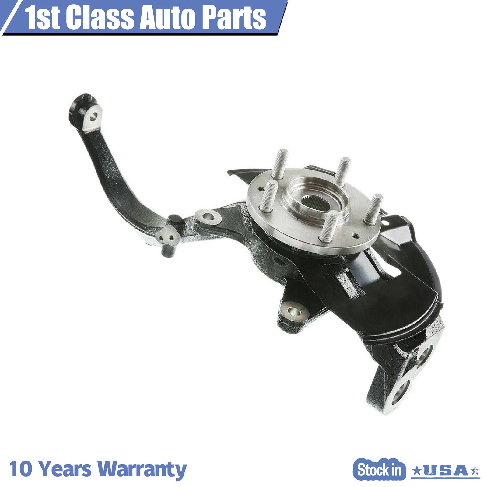 Front Right Wheel Hub Steering Knuckle for Ford Fusion (2006-2012)