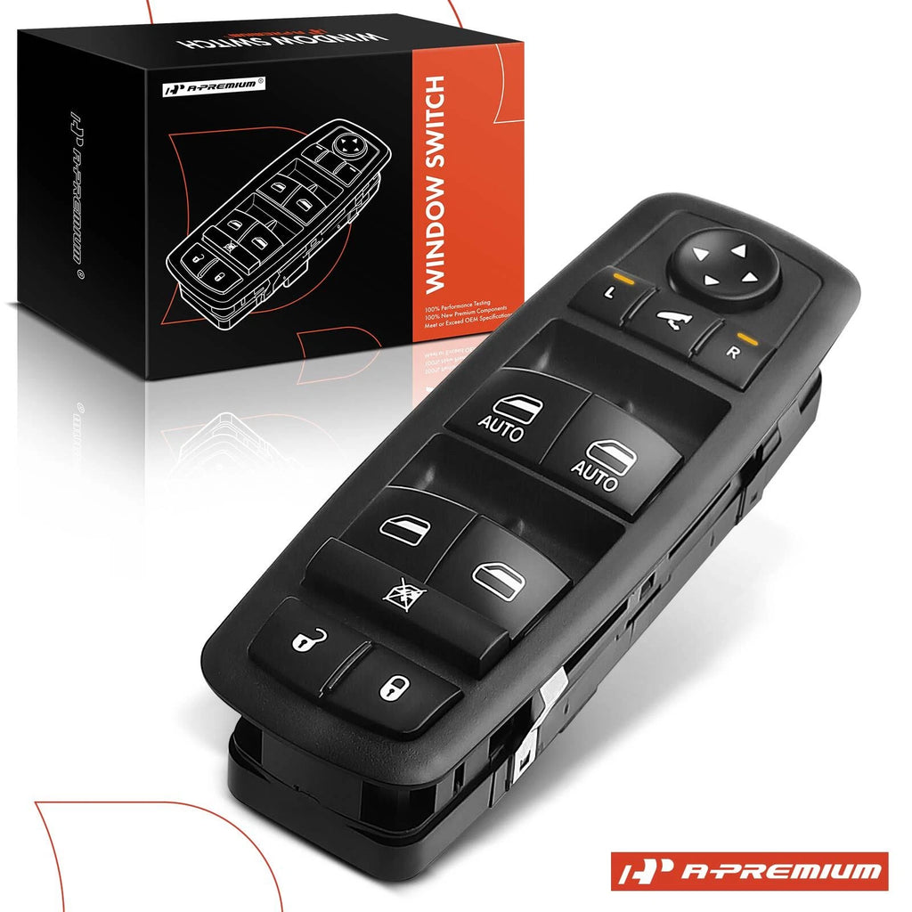 Front Left Power Window Switch for Jeep Cherokee (2018–2020)