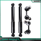 Set of 2 Rear Shock Absorbers for Nissan Pathfinder Armada (2004–2015)