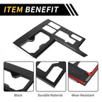 Carbon Fiber Gear Shift Frame Panel Cover for Toyota Tundra (2022–2024)