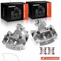 Pair Rear Brake Calipers for Chevrolet Malibu Pontiac G5 G6 Saturn Aura (2008–2012)