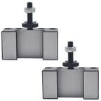 2Pcs Quick Change Turning Facing Lathe Tool Post Holder for OXA (YYYY–YYYY)