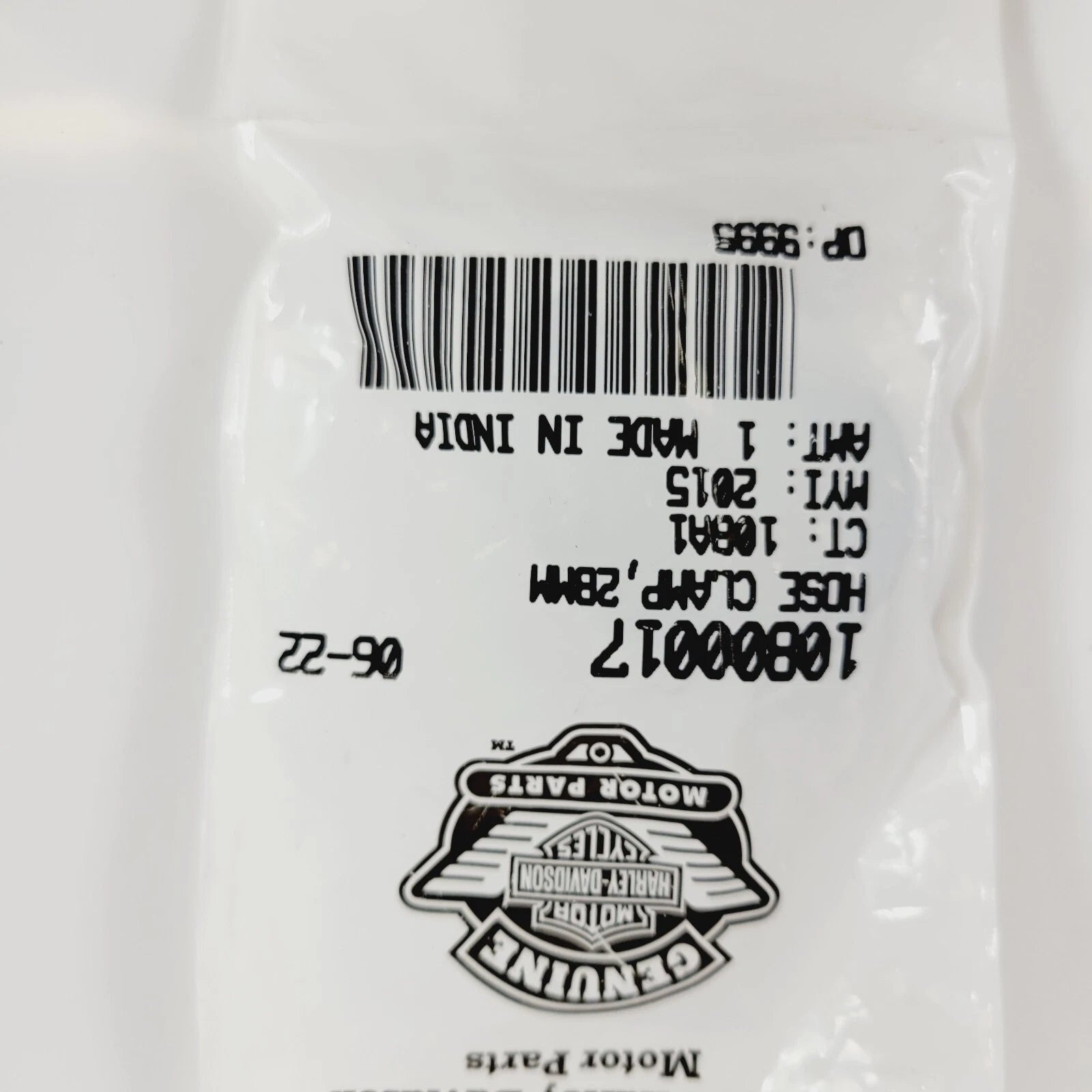 Hose Clamp 28MM for Harley-Davidson (10800017)