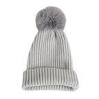 Knitted Hat for Everyday Wear - Breathable Cotton Blend, Double Layer Warmth