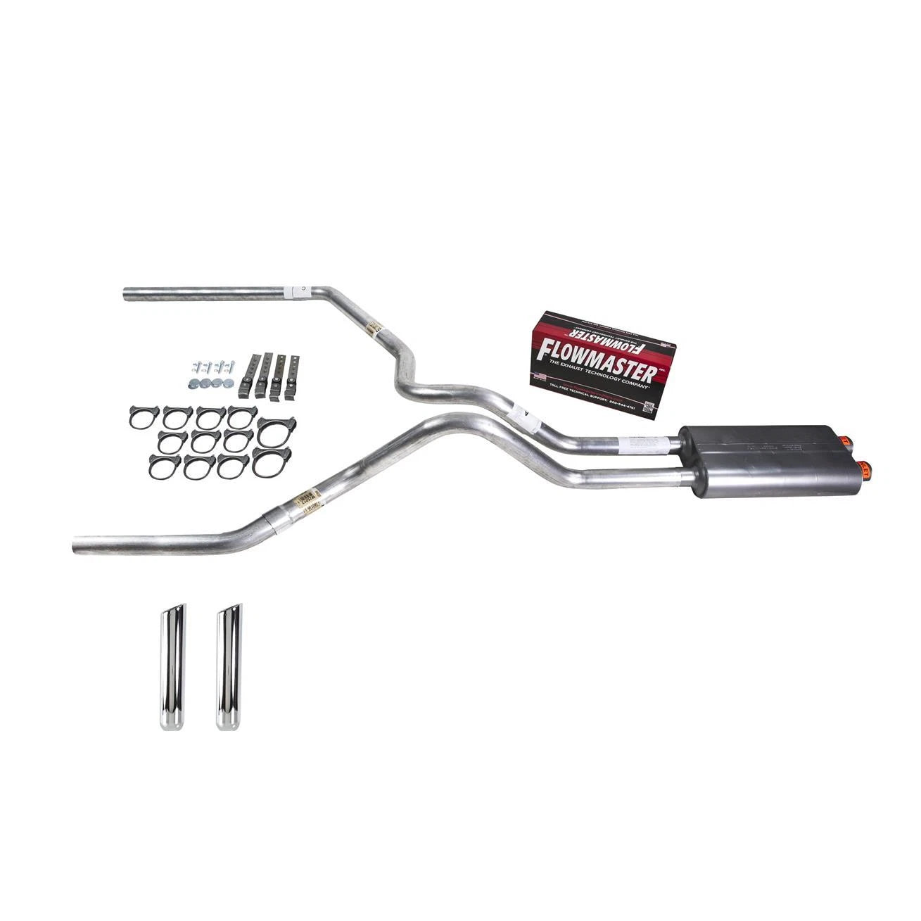 Flowmaster 50 Dual Exhaust System for Chevrolet GMC Truck 6.0L/8.1L (2001–2006)