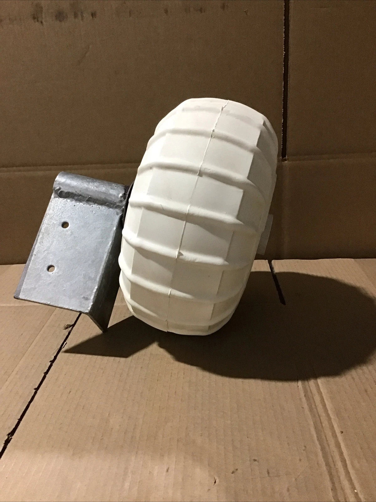 Cal-June 12" Dock Wheel Bumper with Corner Bracket 5000-C for Boats (Used)