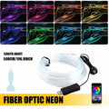 5M RGB LED Atmosphere Lamp Trim Strip Light for Universal Use (APP Control)