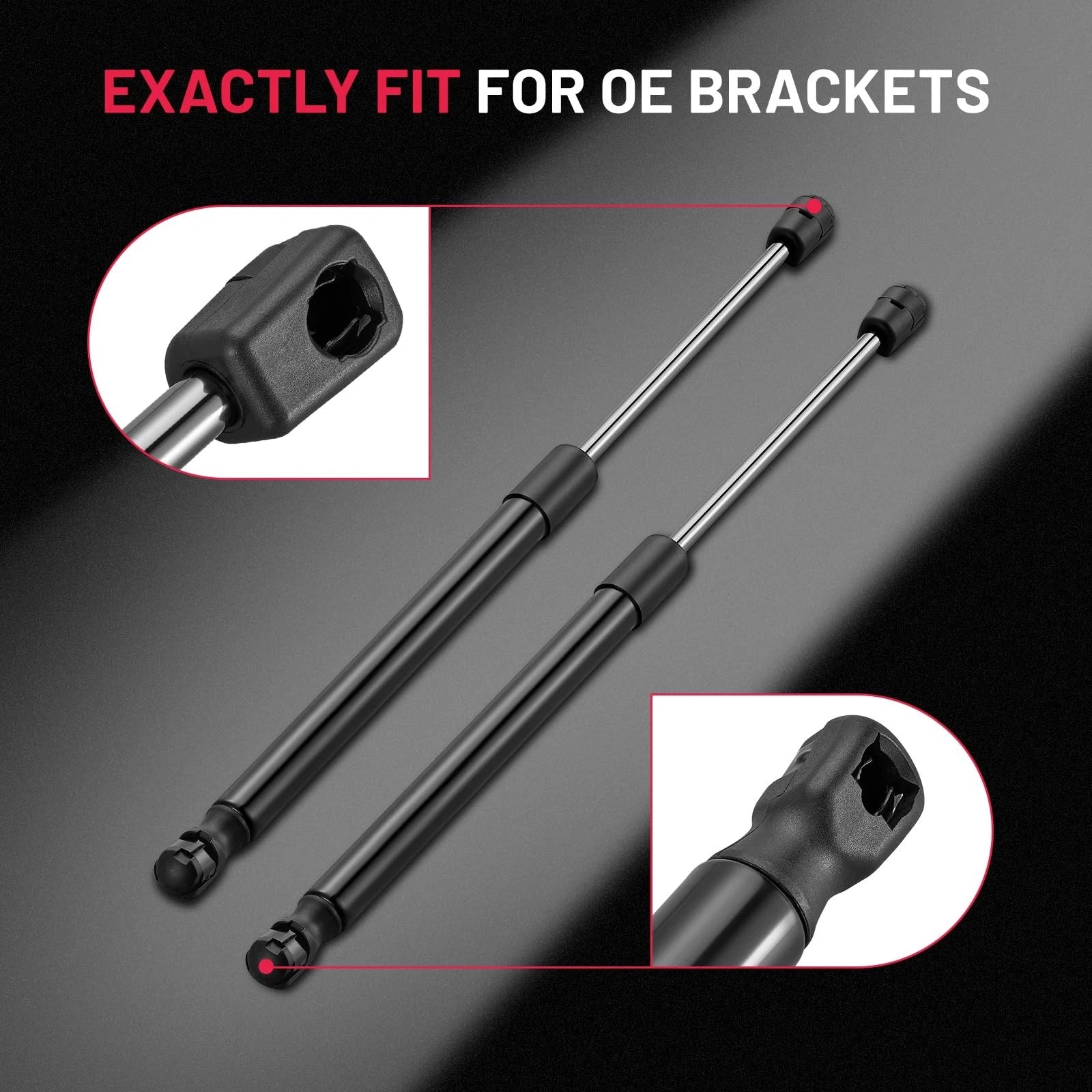 Hood Lift Support Gas Struts 2PCS for BMW 3-Series (2007-2013)