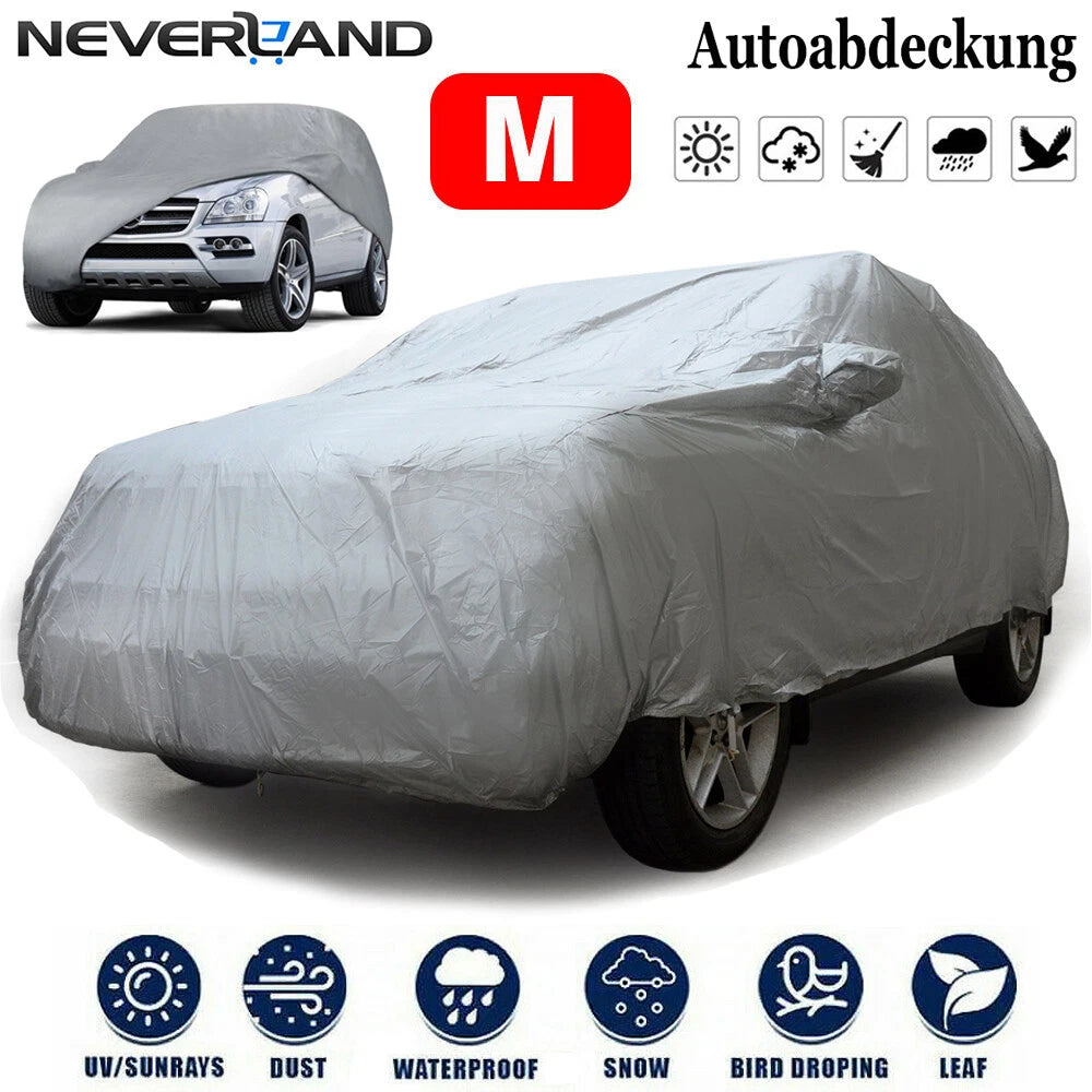 Car Cover for Honda Audi BMW (Waterproof, UV, Rain, Dust Resistant)