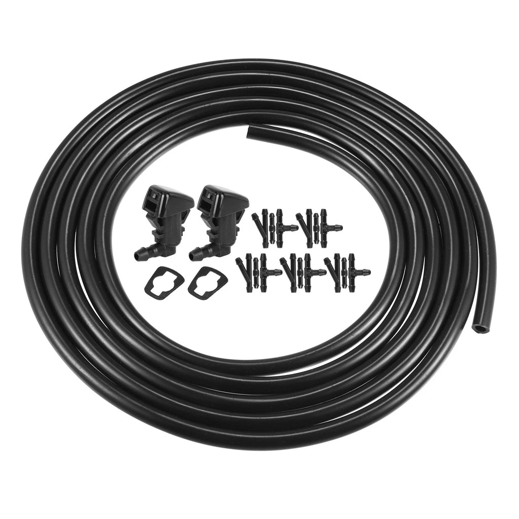 2X Windshield Washer Nozzle Hose Kit for Ford (2007–2010) 7C3Z17603A 8S4Z17603AA