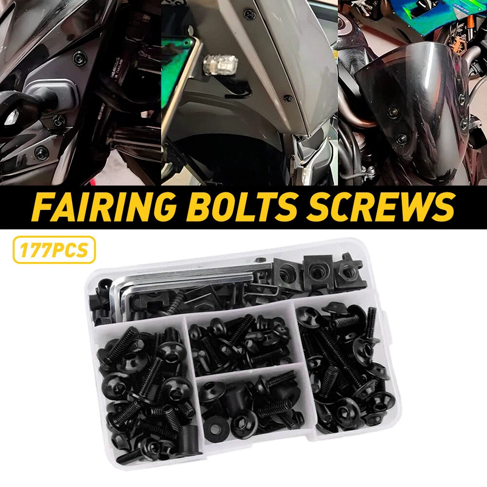 Complete Fairing Bolt Kit for Kawasaki Ninja 