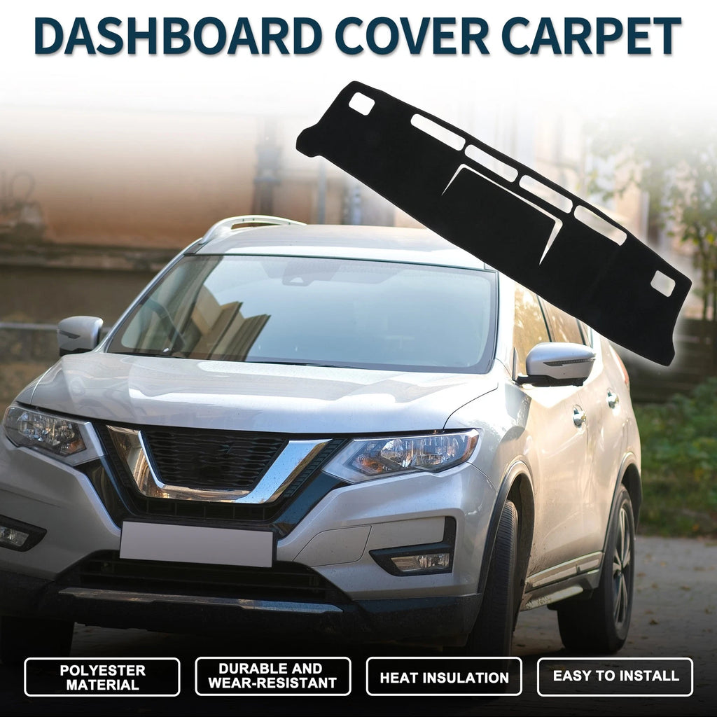 Dashboard Dash Cover Mat for Nissan NV350 Caravan E26 (2012–2024) Black
