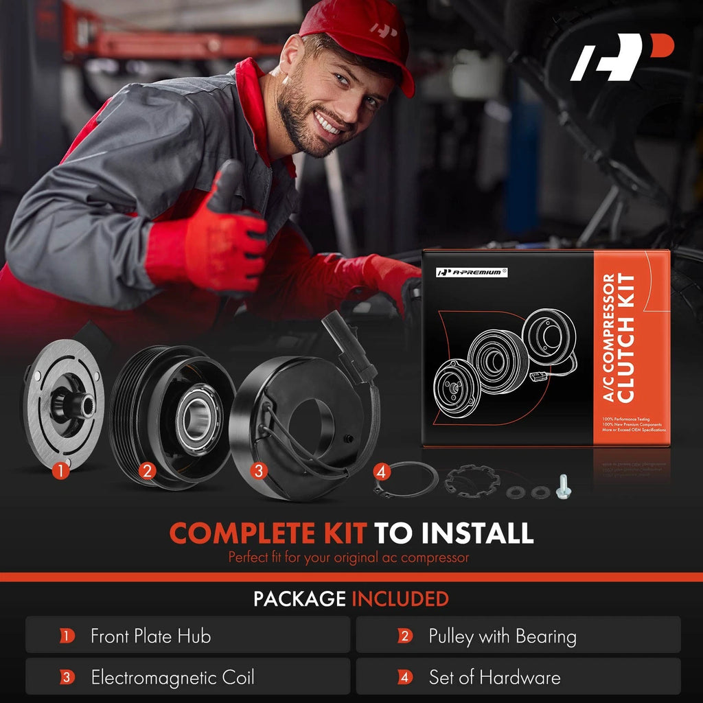 A/C Compressor Clutch Kit for Jeep Commander (2006-2009)
