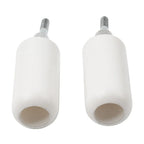 White Frame Sliders Anti Crash Protectors for Yamaha & Suzuki