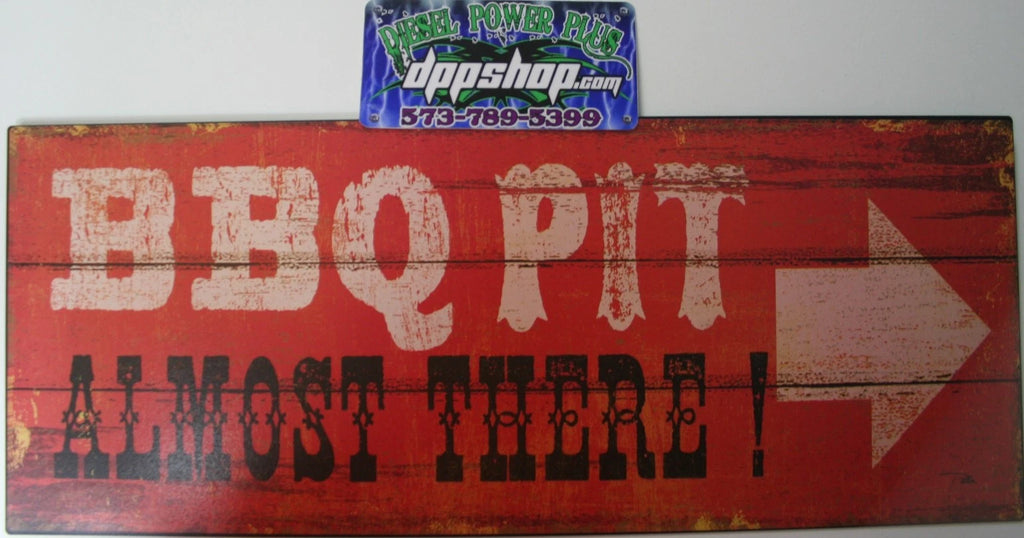 Iron Tin Metal Sign for Home Kitchen BBQ Pit Decor