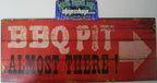 Iron Tin Metal Sign for Home Kitchen BBQ Pit Decor