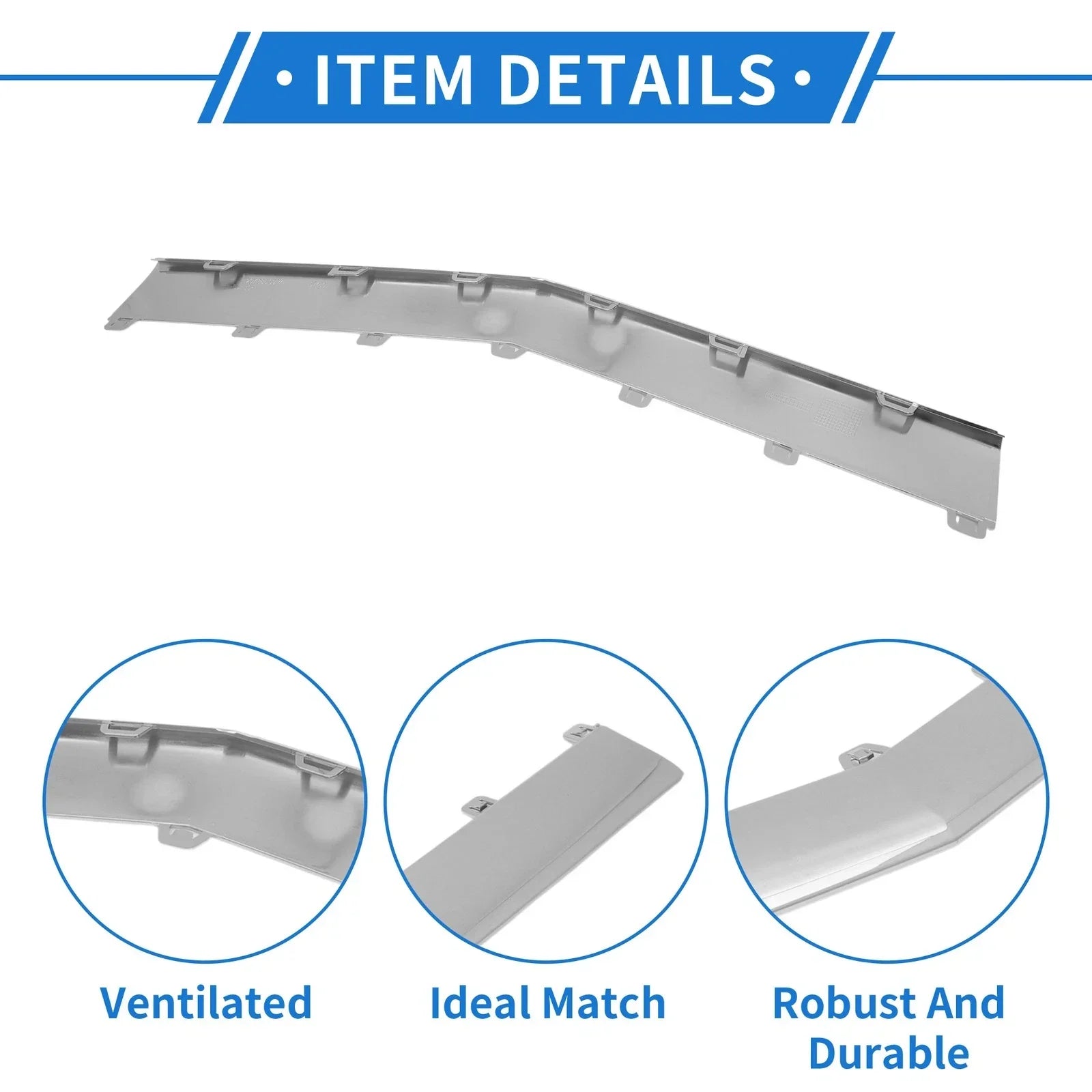 Bumper Grille Trim Garnish for Mercedes-Benz W207 E Coupe (2014-2016)