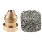 Stainless Steel Foam Maker & NPT Male Screw Orifice Nozzle Tip Accessories