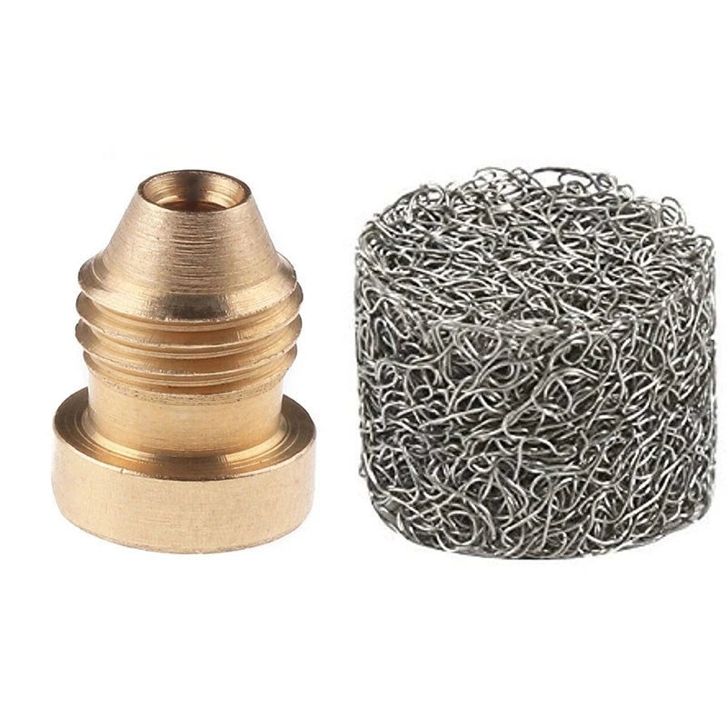 Stainless Steel Foam Maker & NPT Male Screw Orifice Nozzle Tip Accessories