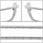 2X White LED License Plate Lights for Ford E150-E450 (1999–2014)