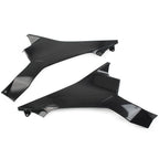 Gas Tank Side Cover Panel Fairing Carbon Fiber for Kawasaki Ninja 400 (2018–2020)