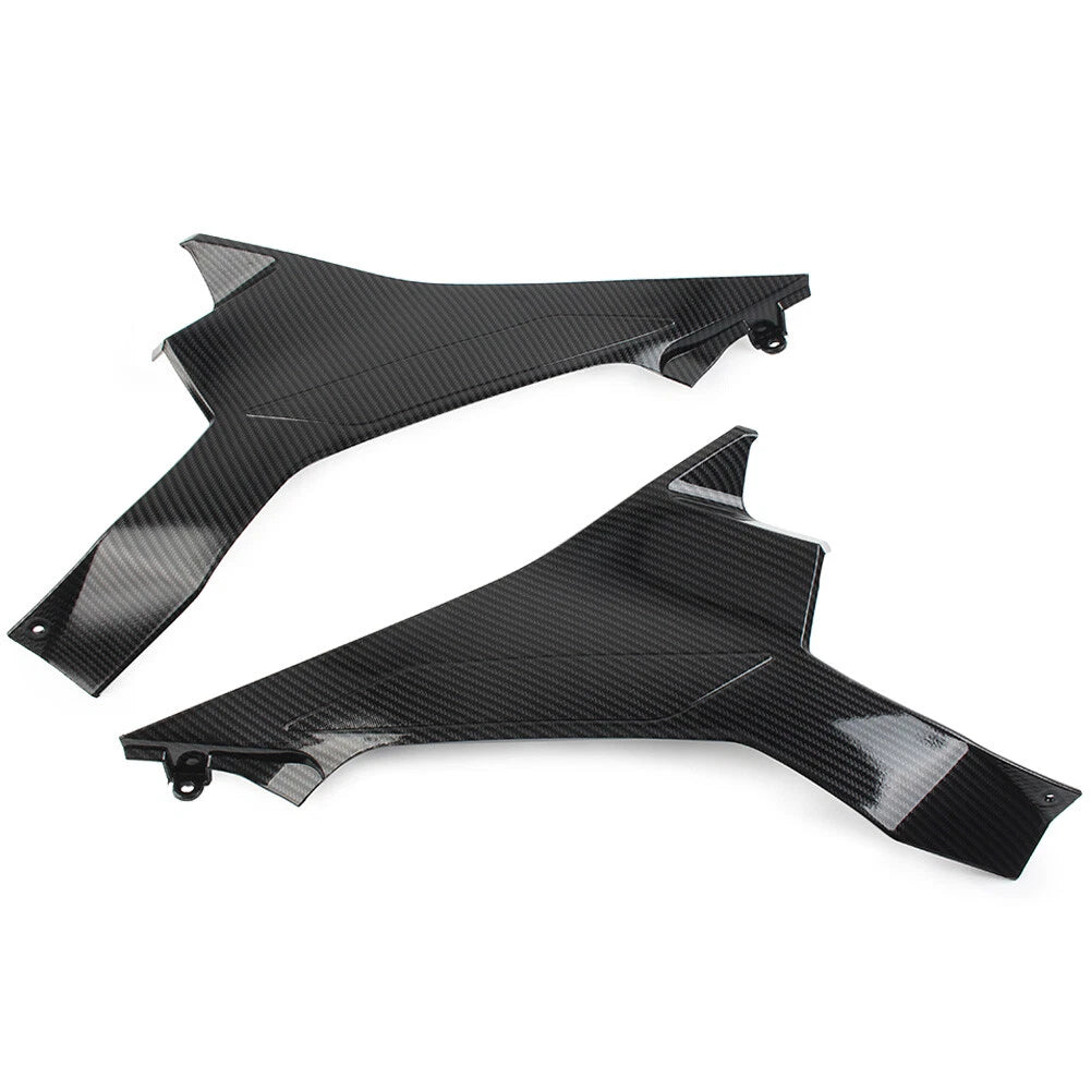 Gas Tank Side Cover Panel Fairing Carbon Fiber for Kawasaki Ninja 400 (2018–2020)