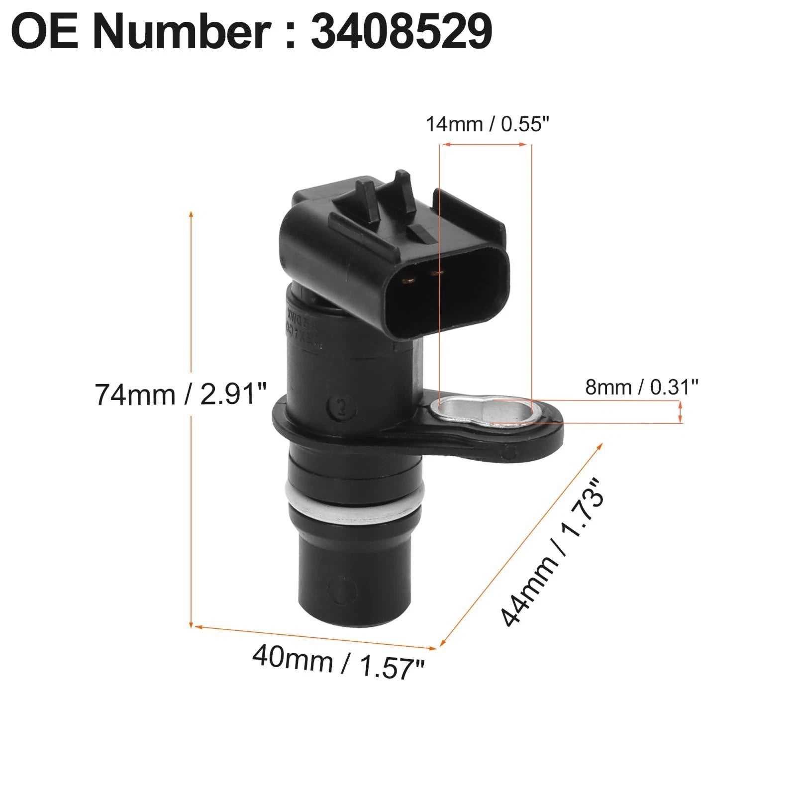 Camshaft Position Sensor for Dodge Ram 3500 (2007–2010) 3408529