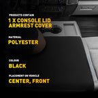 Replacement Console Lid Armrest Cover for Ford F250 F450 Super Duty (2011–2016)