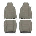 Set of 2 Front Seat Covers for Ford F250 F350 (2002–2007) Gray