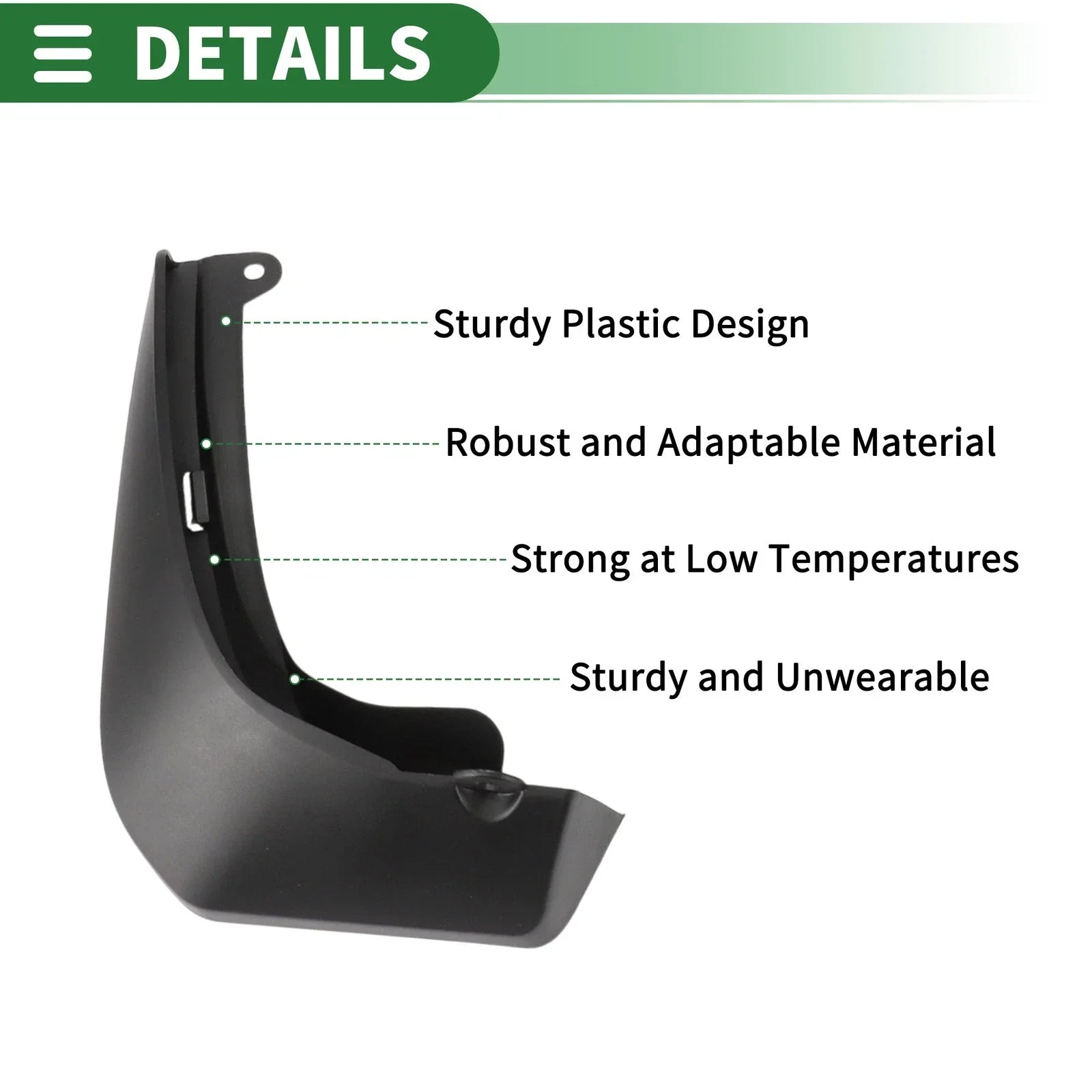 Mud Flaps Splash Guards for Honda Fit (2015-2020) - Front & Rear Set