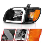 Headlight Assembly with Clear Lens for Toyota Tundra (2000–2004)