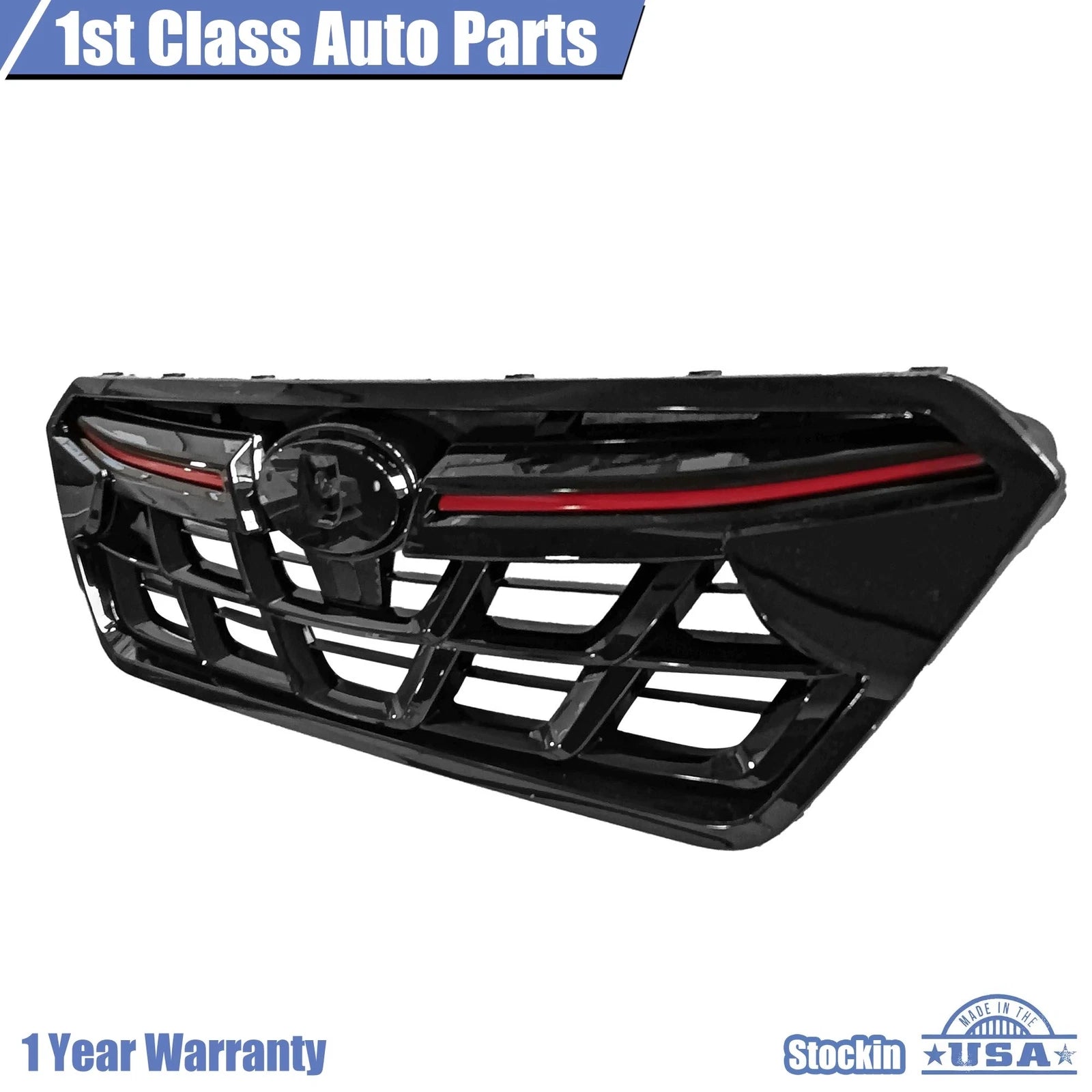 Front Grille for Subaru Crosstrek (2021-2023) Black Trim