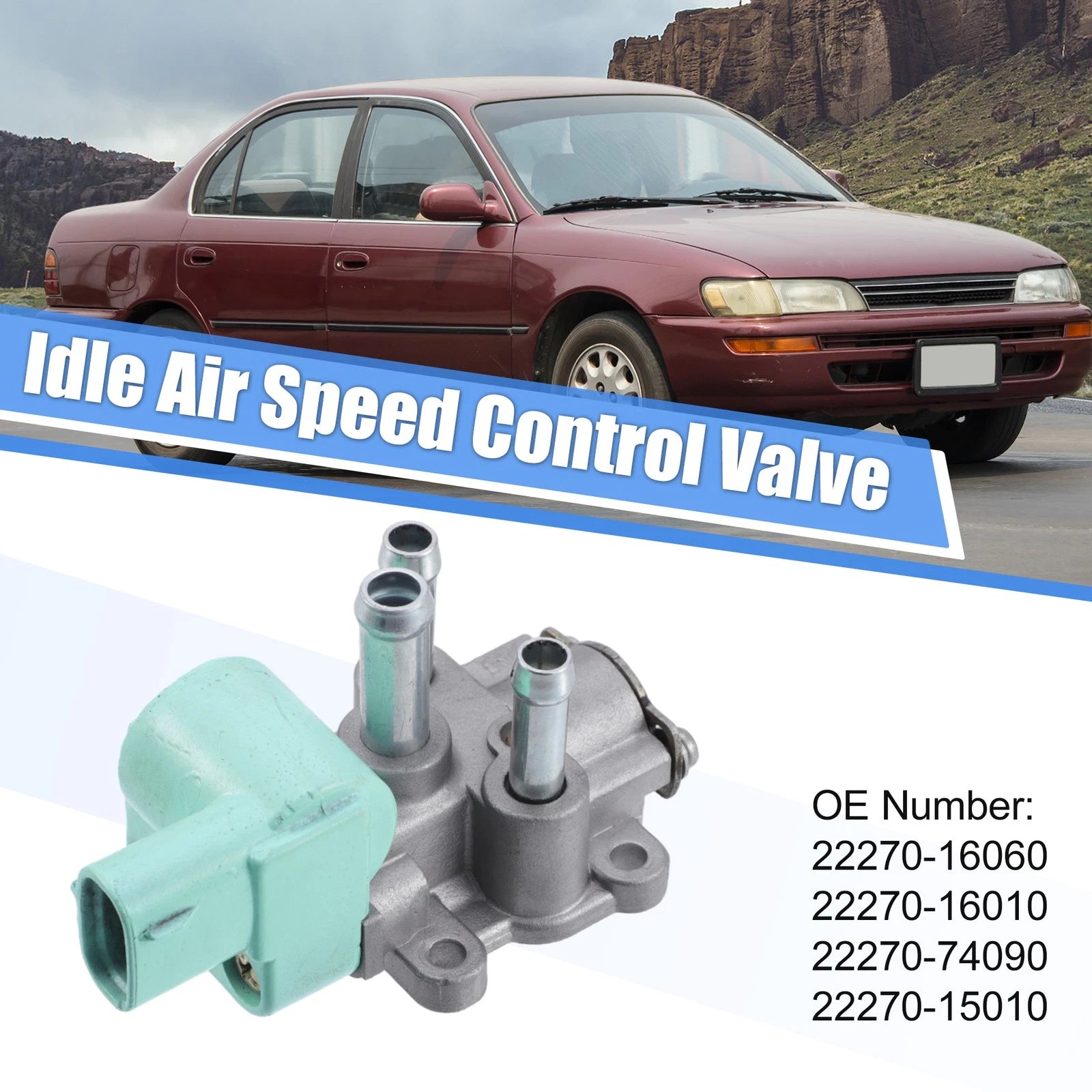 Idle Air Control Valve 22270-16060, 22270-16010 for Toyota Corolla (1993–1997)