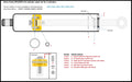 2X Trim Cylinder Repair Kit for Volvo Penta TSK DPH DPR (21840806)