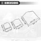 1 Set Radiator Hose Clip for BMW E39 E38 E60 E90