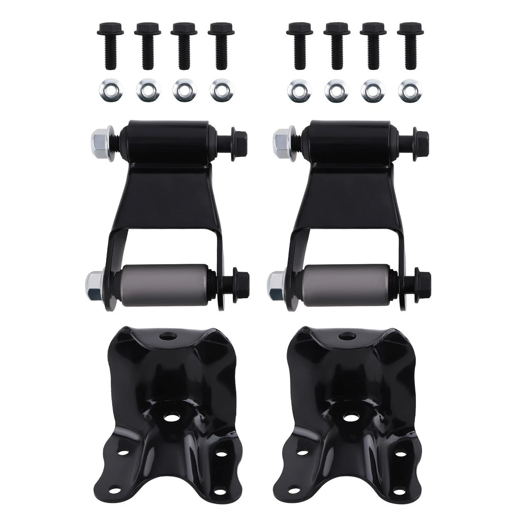 Set of 2 Heavy Duty Leaf Spring Shackles for F-Series F150/F250/Bronco (722101)
