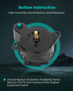 Headlight Lamp Switch for Mazda B2300 B2500 B3000 B4000, Ford Ranger (1998–2006)