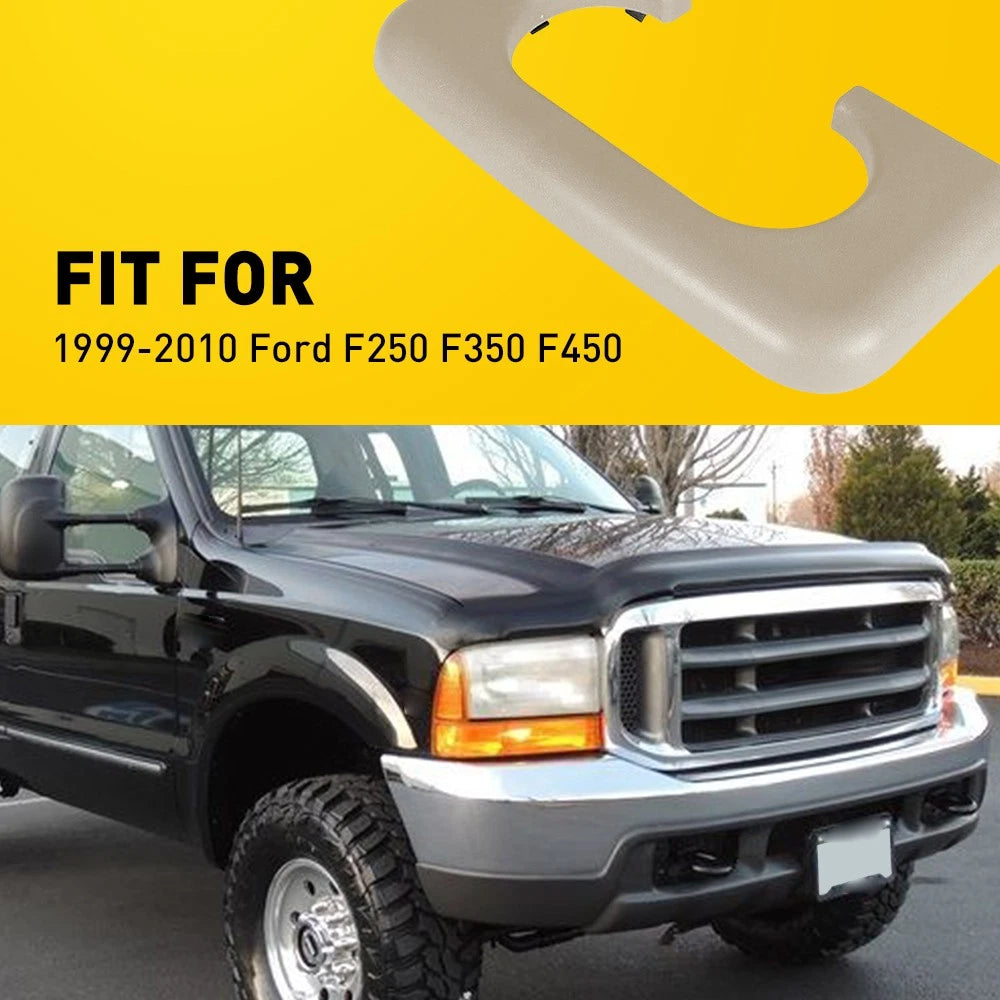 Center Console Cup Holder for Ford F250 (1999–2010) Replaces Pad Light Flint Beige